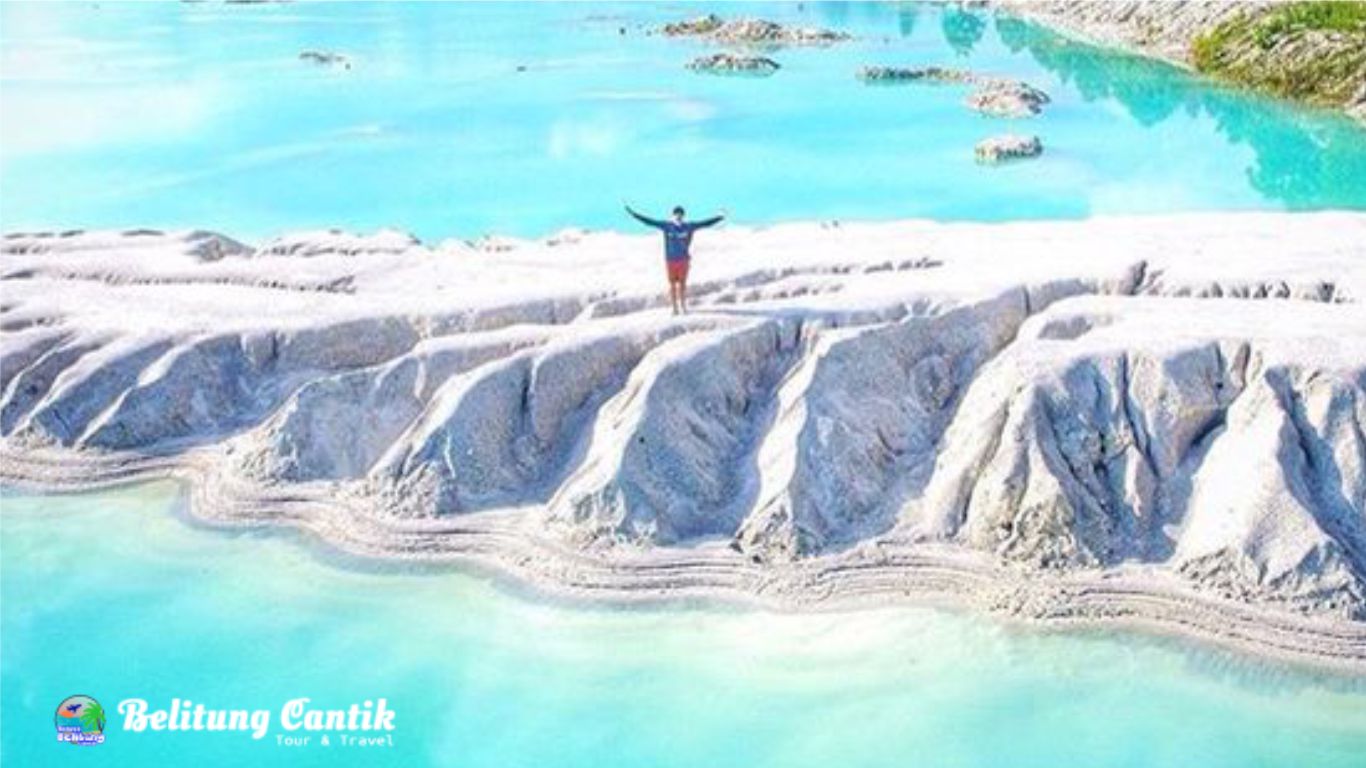 wisata danau kaolin belitung